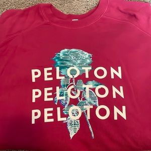 Peloton floral crew neck